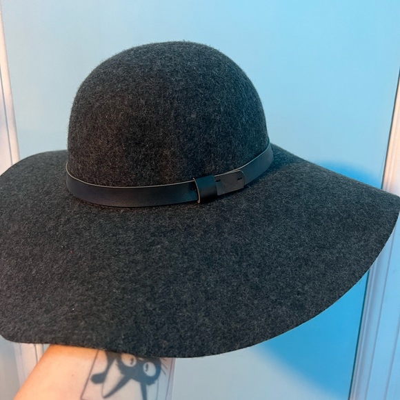 Charcoal wool H&M 100% wool Hat size L - Picture 2 of 4